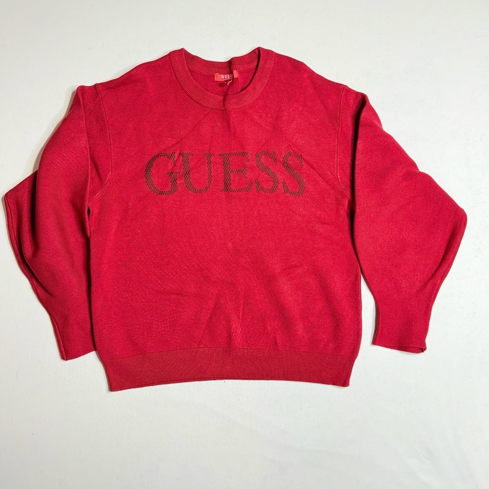 Guess Bold Red Pullover
